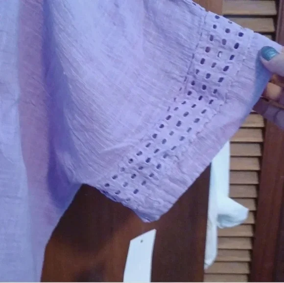 Beautiful lavender tunic style dress brand new. - Picture 3 of 7